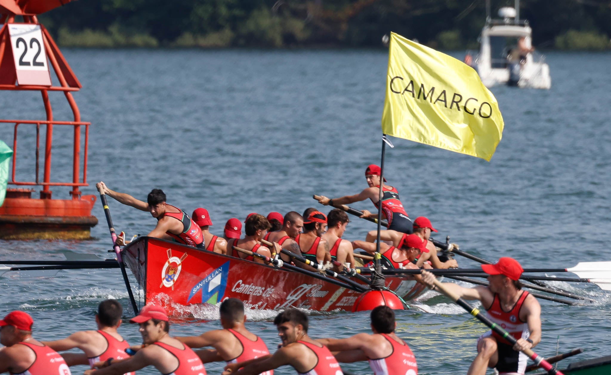 Castro, en una de las ciabogas de su tanda, la primera