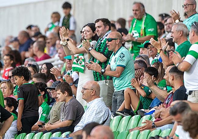 Aficionados, el pasado sábado en El Sardinero.