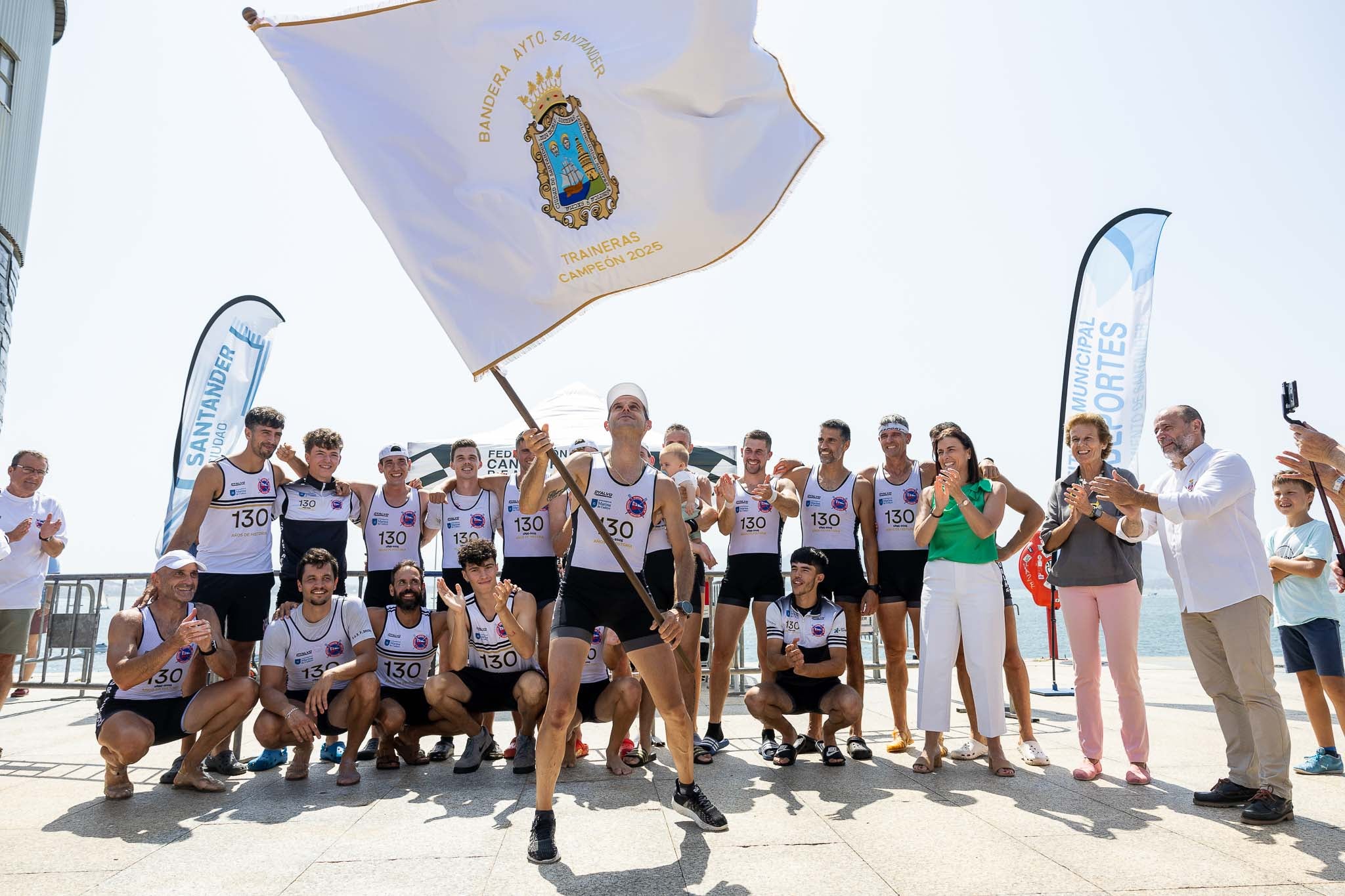 La Bandera de Santander, en imágenes