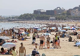 El lleno este mes de agosto es casi total en Santander