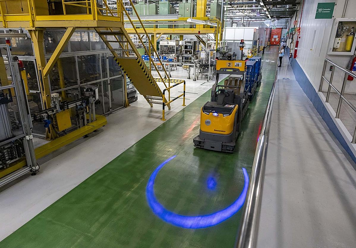 Fábrica de SEG Automotive en Treto, en 2024, año en que estrenó su nueva línea de electrónica.