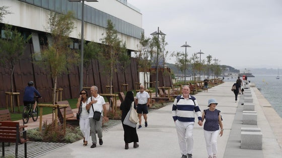 La nueva imagen del paseo de Gamazo