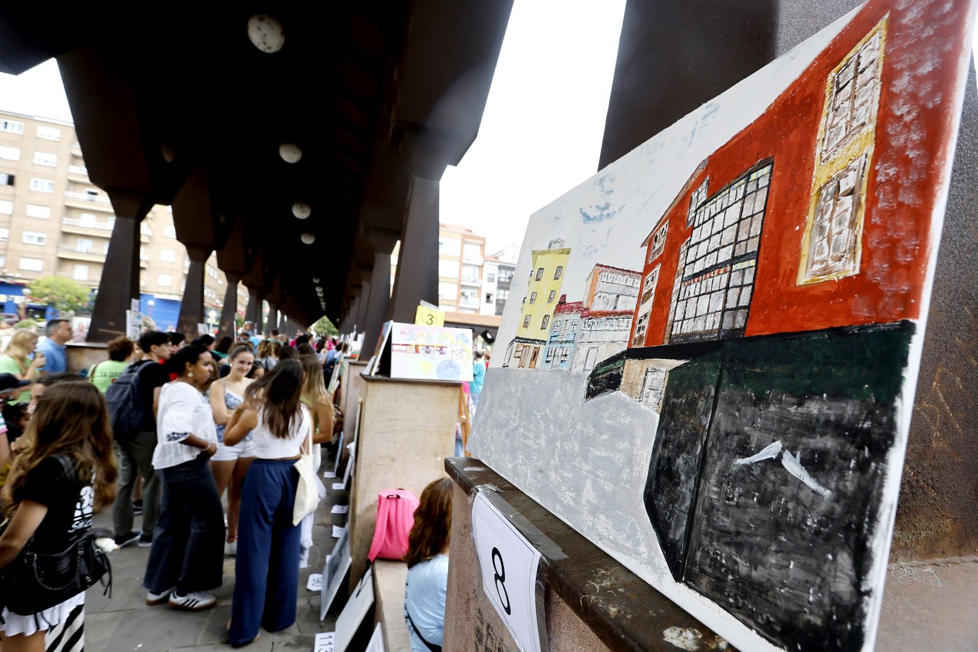 Torrelavega se llena de pinceles