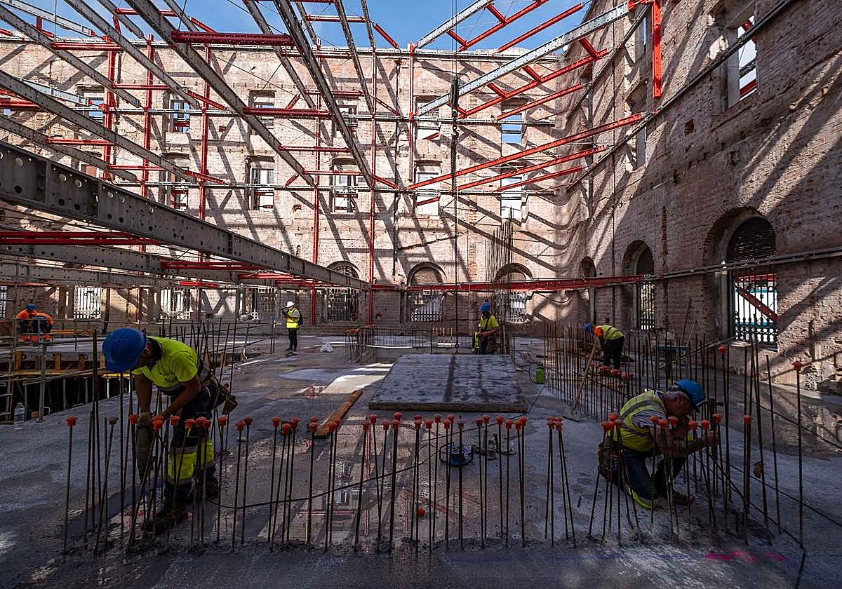 Así marchan las obras del Reina Sofía