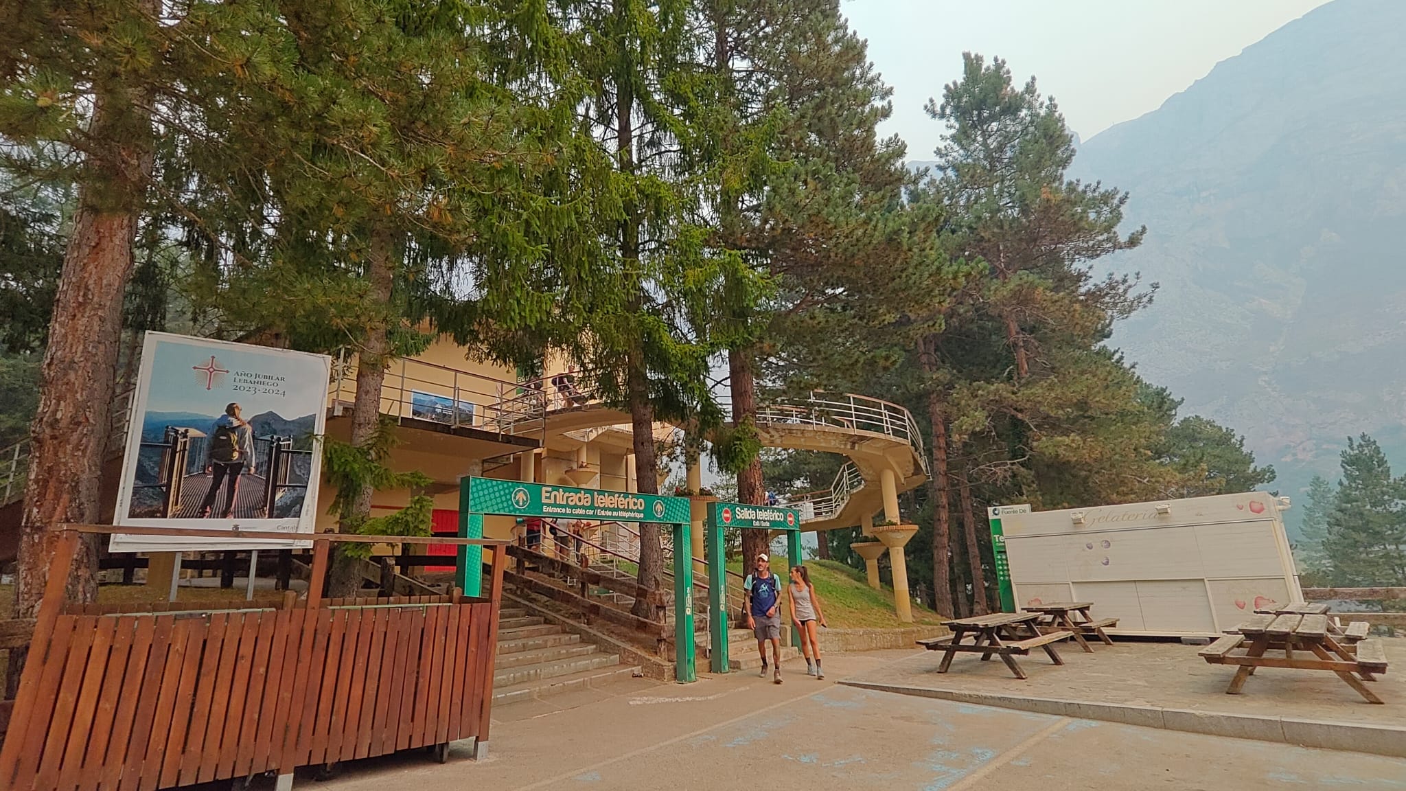 Estación del Teleférico de Fuente Dé.