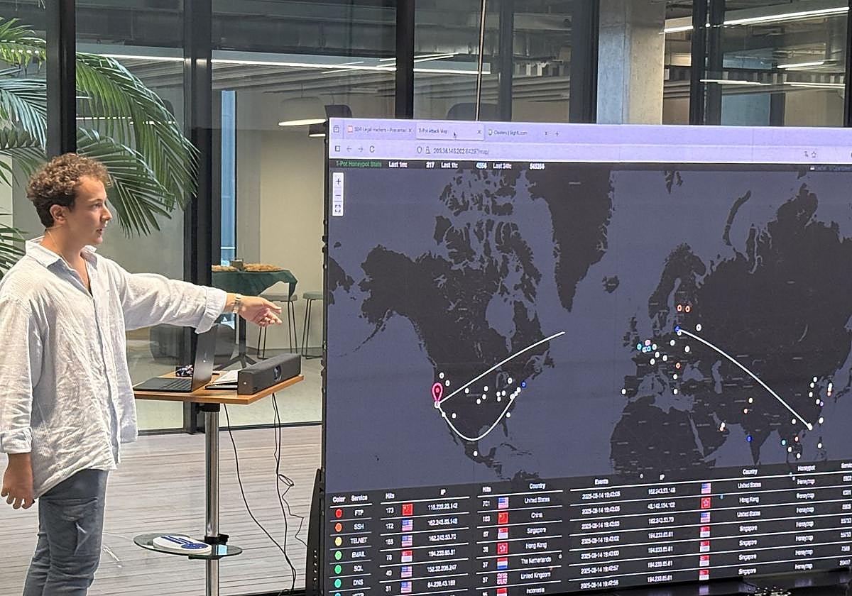 José Luis Sánchez-Ocaña durante su intervención