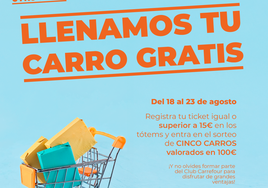 Peñacastillo sortea cinco carros valorados en 100€