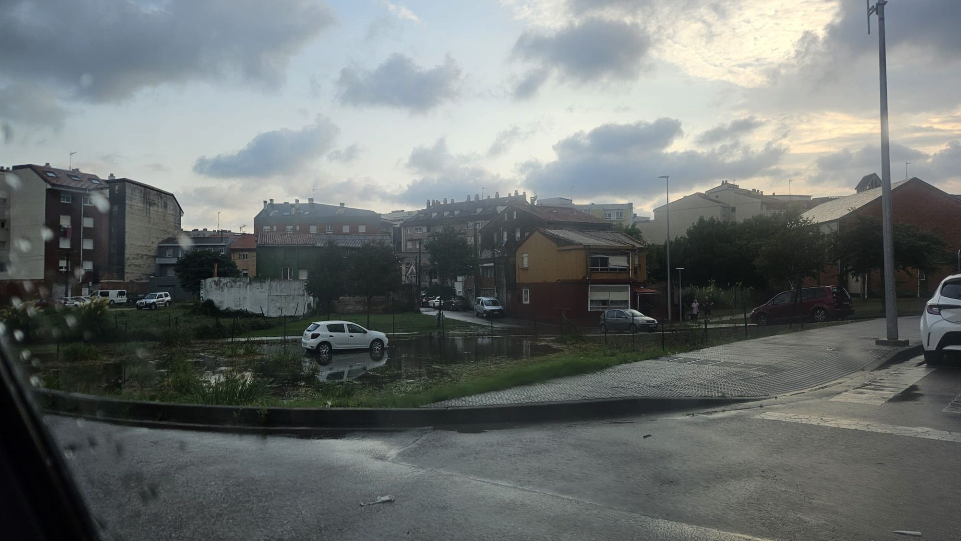 La Albericia ha sido una de las zonas más castigadas por la lluvia