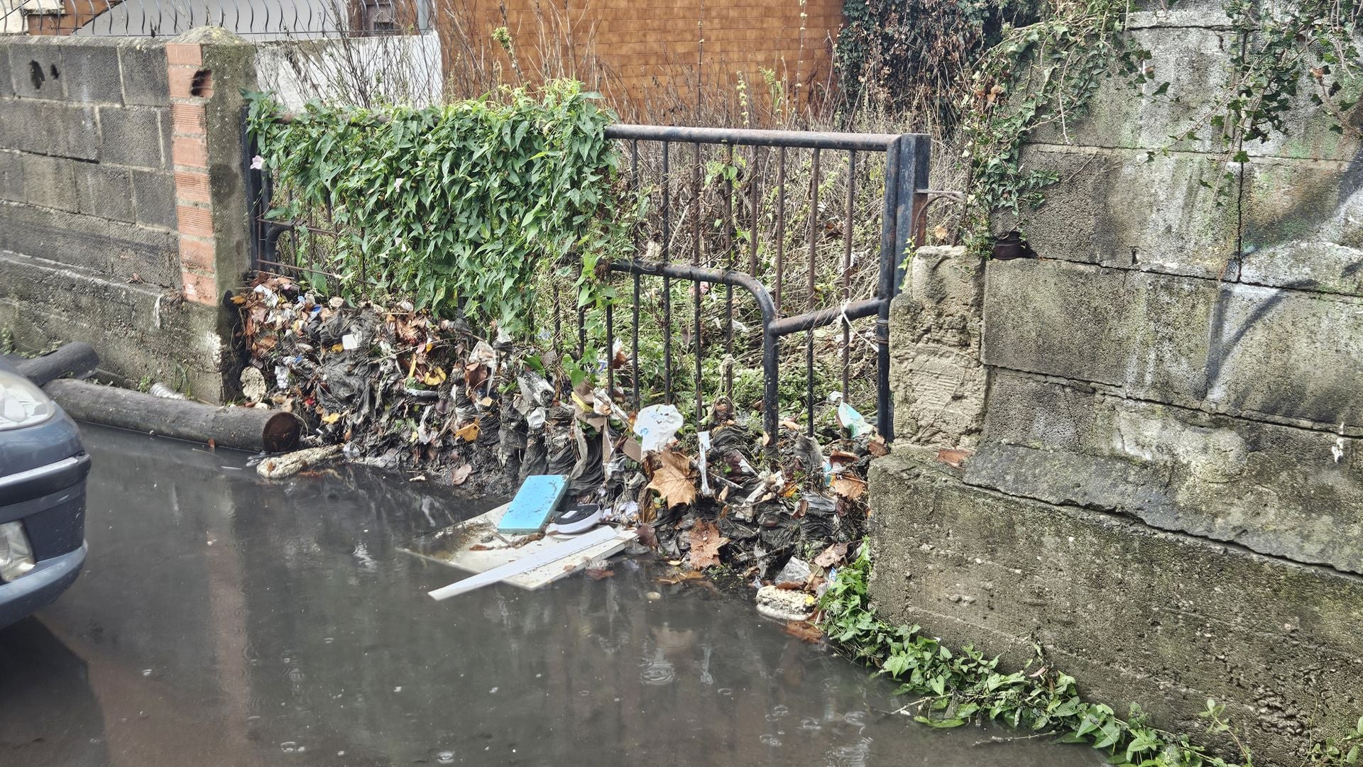 En la zona central de La Albericia, este era el panorama