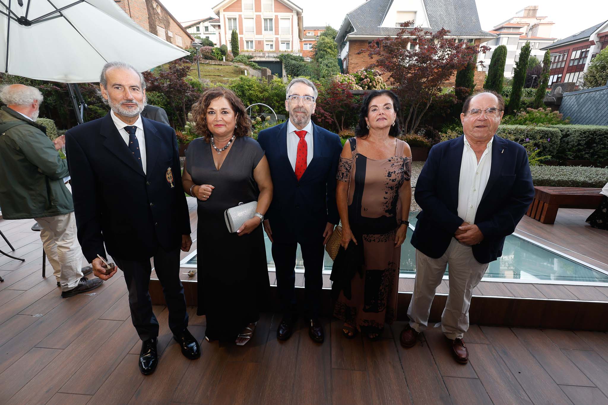 Ricardo Edesa, Isabel Farré, Javier Noriega, Carmen Peña y Jesús Martínez Teja.