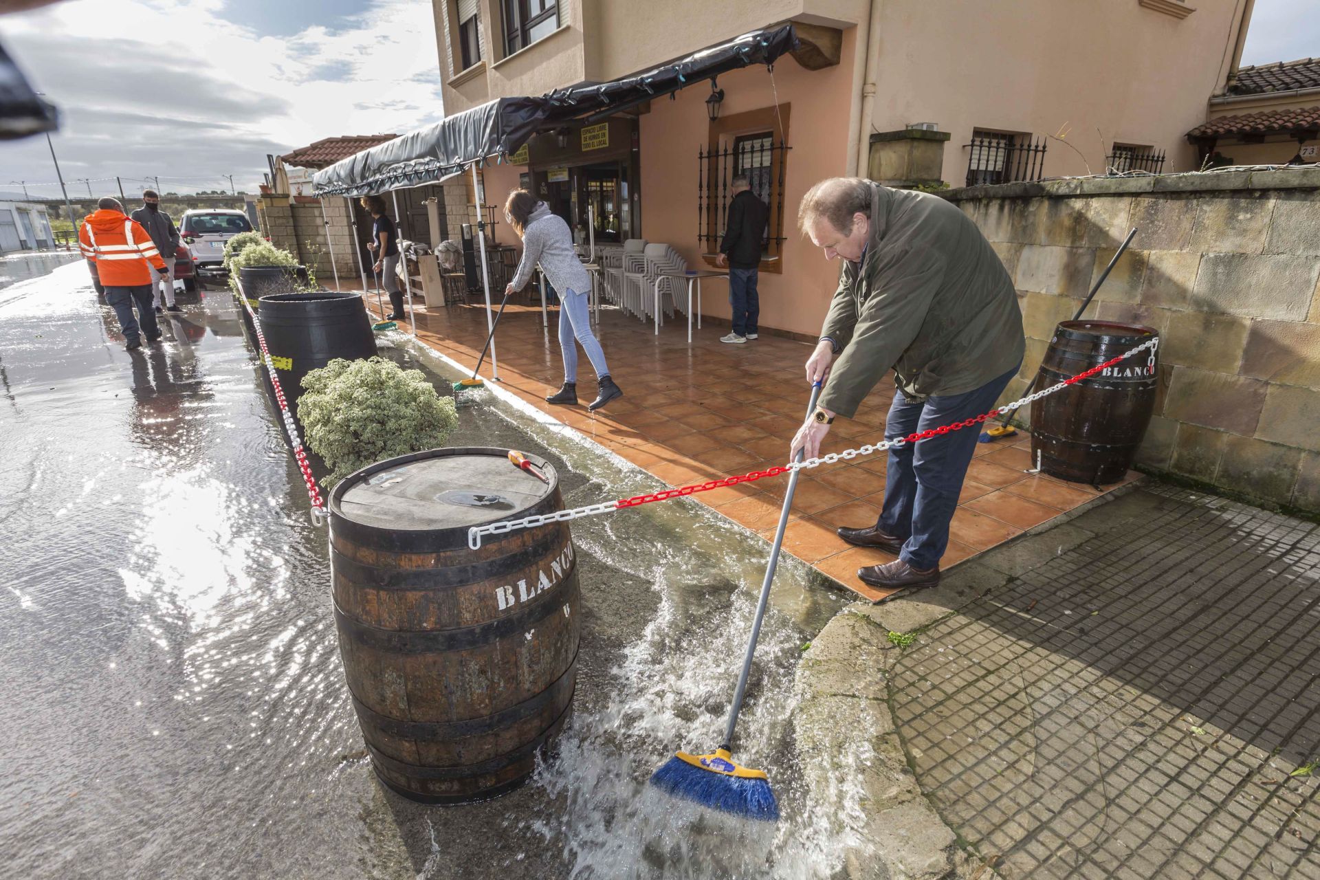 El restaurante Fina en Nueva Montaña sufrió una inundacción en 2020