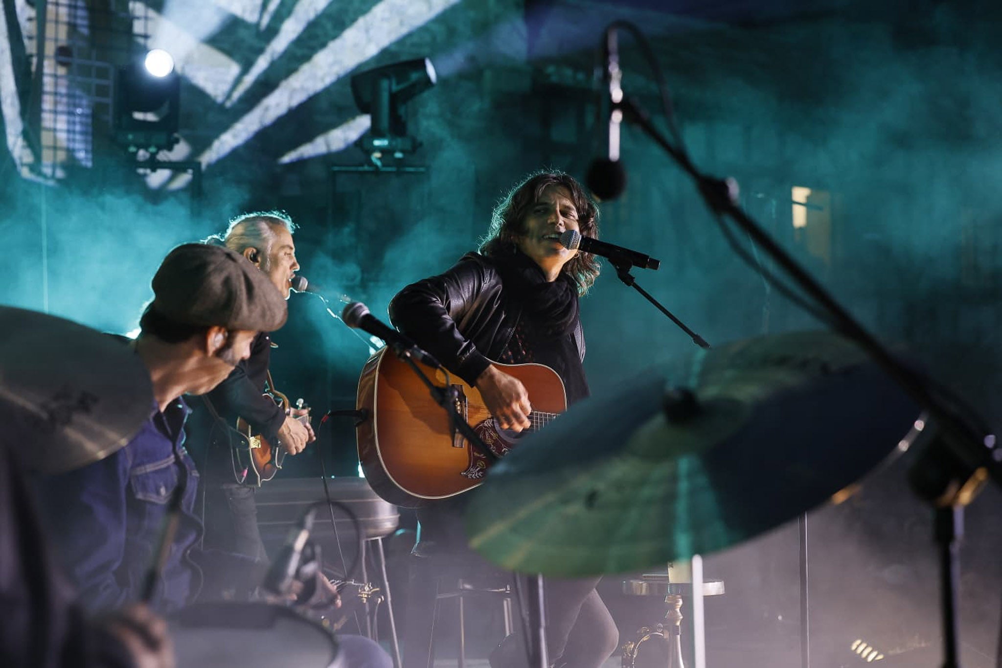 Rulo no actuaba en Campoo desde hace seis años y se mostró muy emocionado.