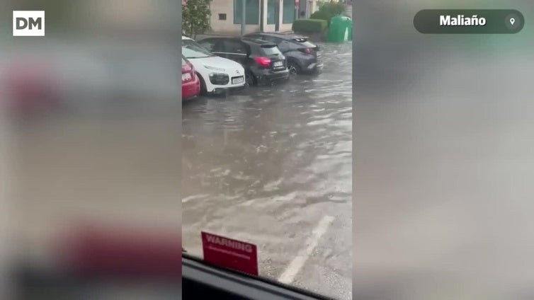 Maliaño inundado