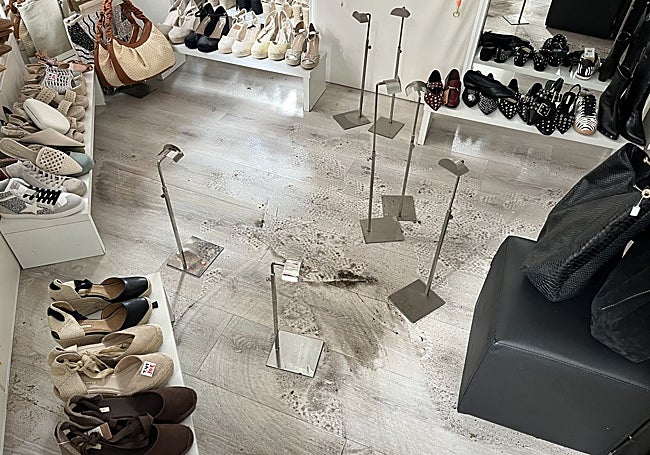 El interior de la calzados Lua.