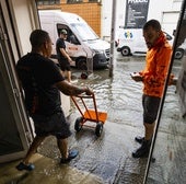 Candina se convierte en una «pequeña Venecia» tras las lluvias