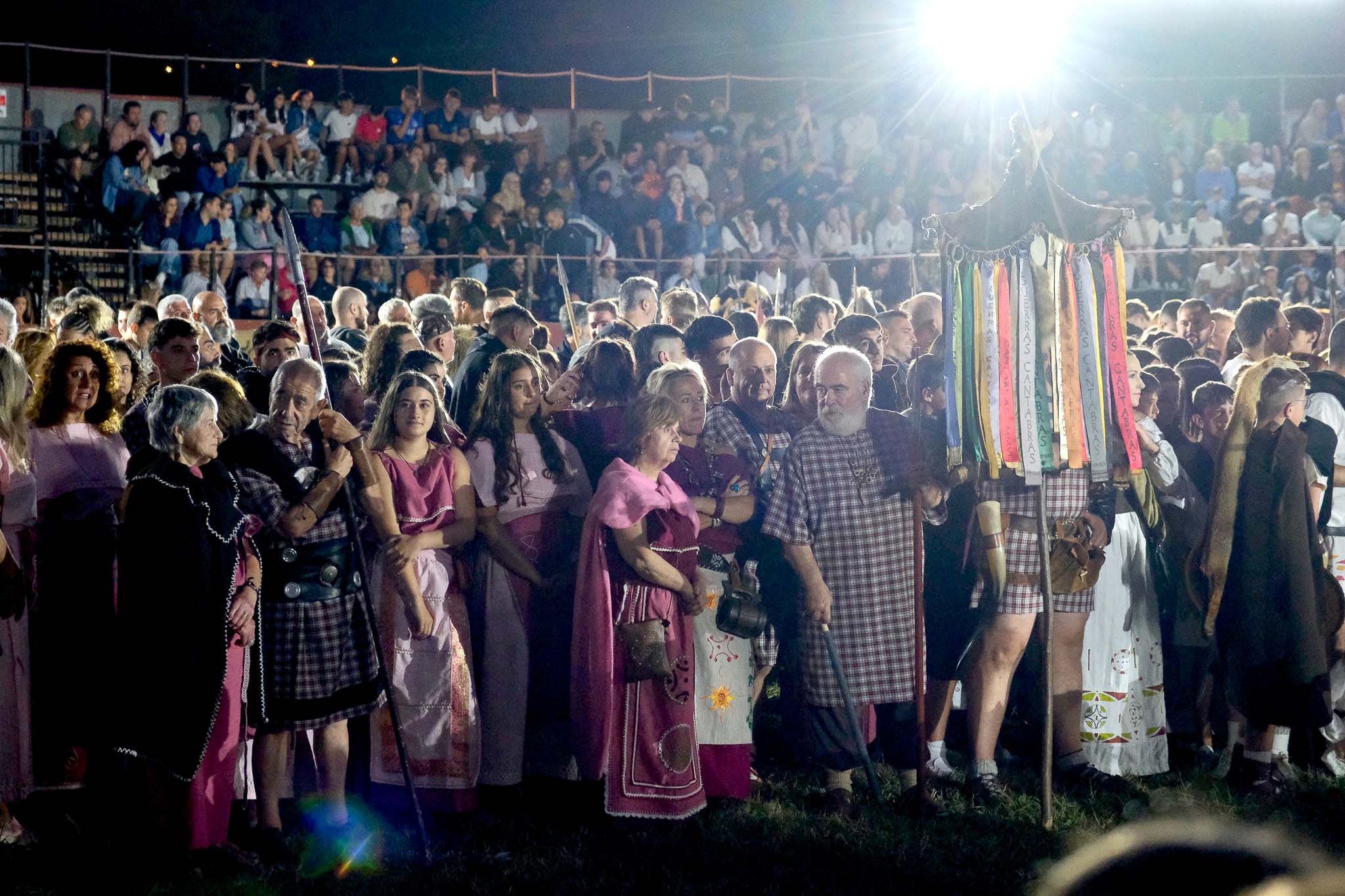 Los Coniscos a la espera del fuego sagrado.