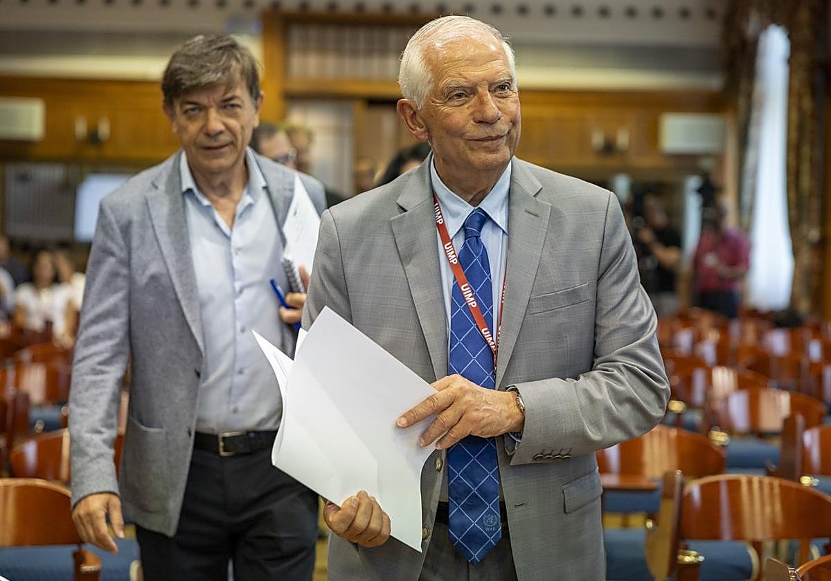 Josep Borrell regresa esta semana al Palacio de la Magdalena.