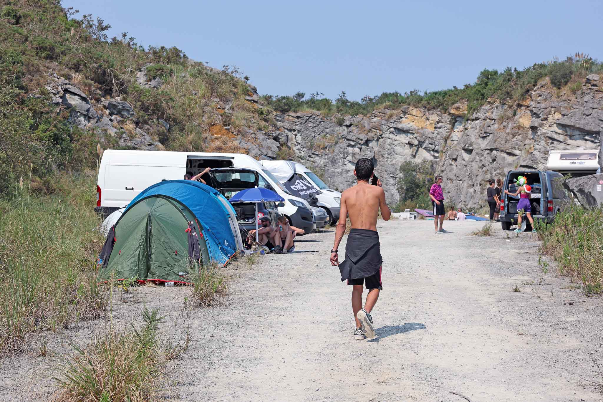Así es la rave de Roiz por dentro