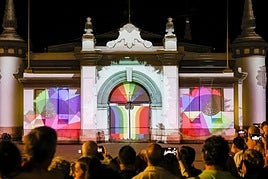 Las fotos del espectáculo de luces del Palacete