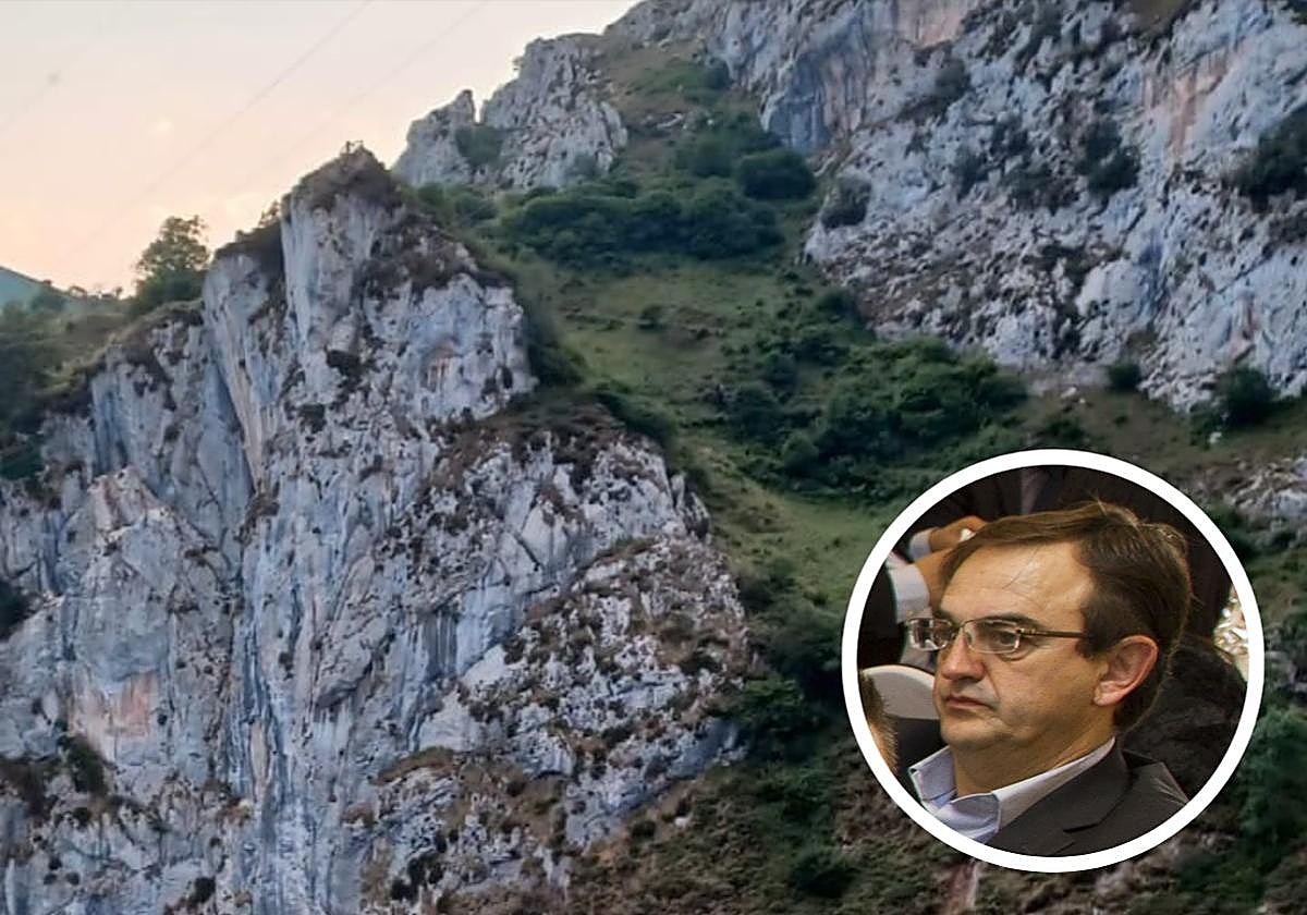 Zona de la ruta del Urdón por la que se despeñó el senderista este domingo.