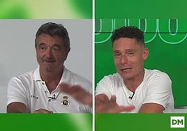 Juan Ventayol y Marcos Menocal analizan el partido ante el Albacete.