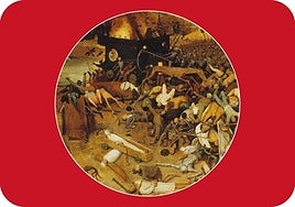 'El triunfo de la muerte', de Peter Brueghel El Viejo, pintada en 1562 y conservada en El Prado.