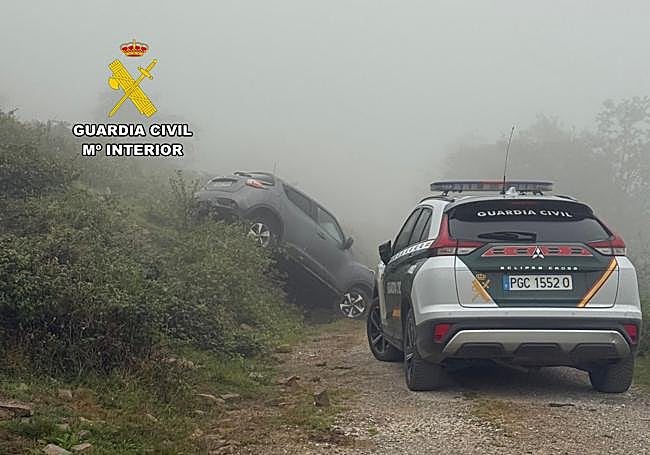 Imagen del coche del octogenario.