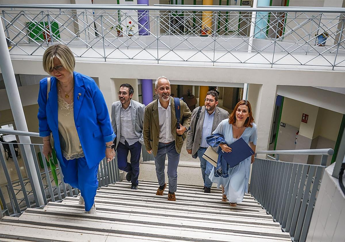 Miembros de la Consejería de Educación en el Consejo Escolar de Cantabria.