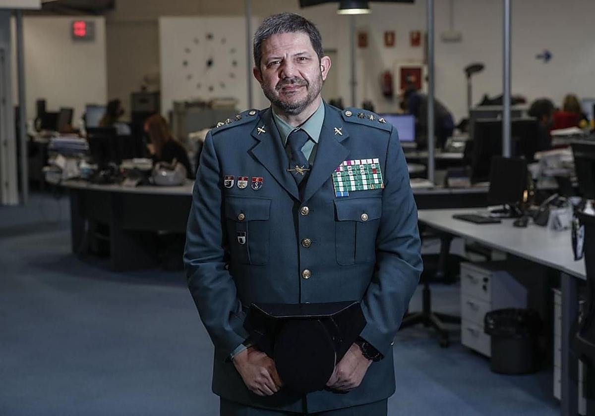 Antonio Orantos Míguez, en una imagen de archivo, en la Redacción de El Diario Montañés.