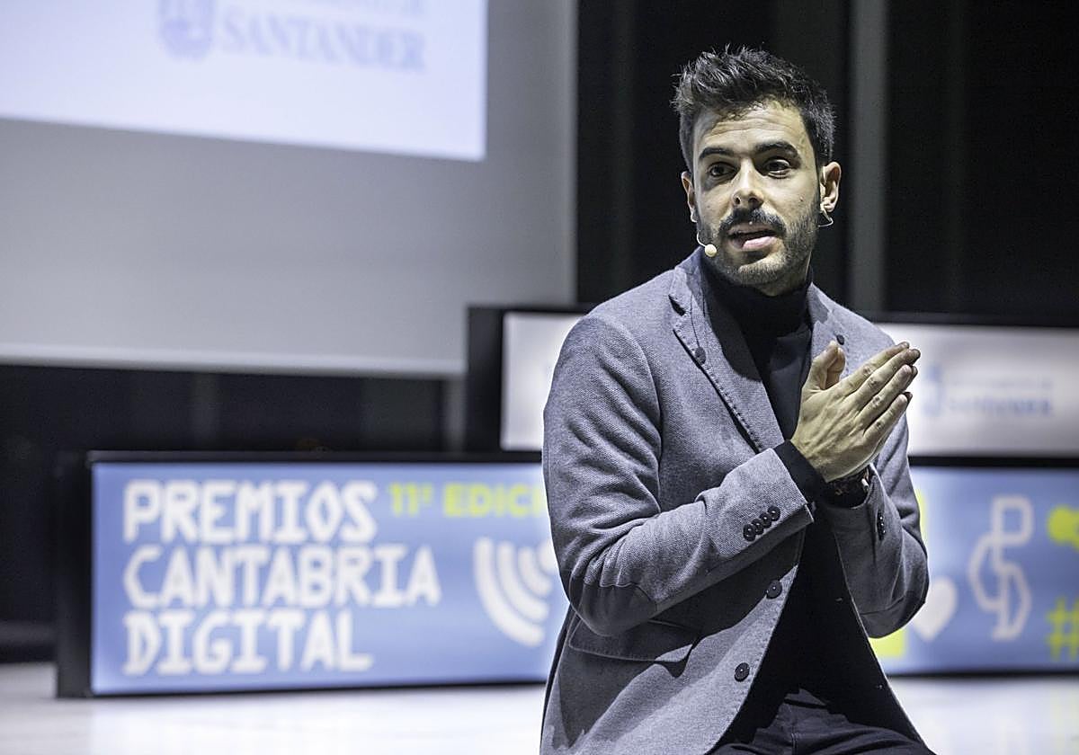 El presentador de televisión Germán González.