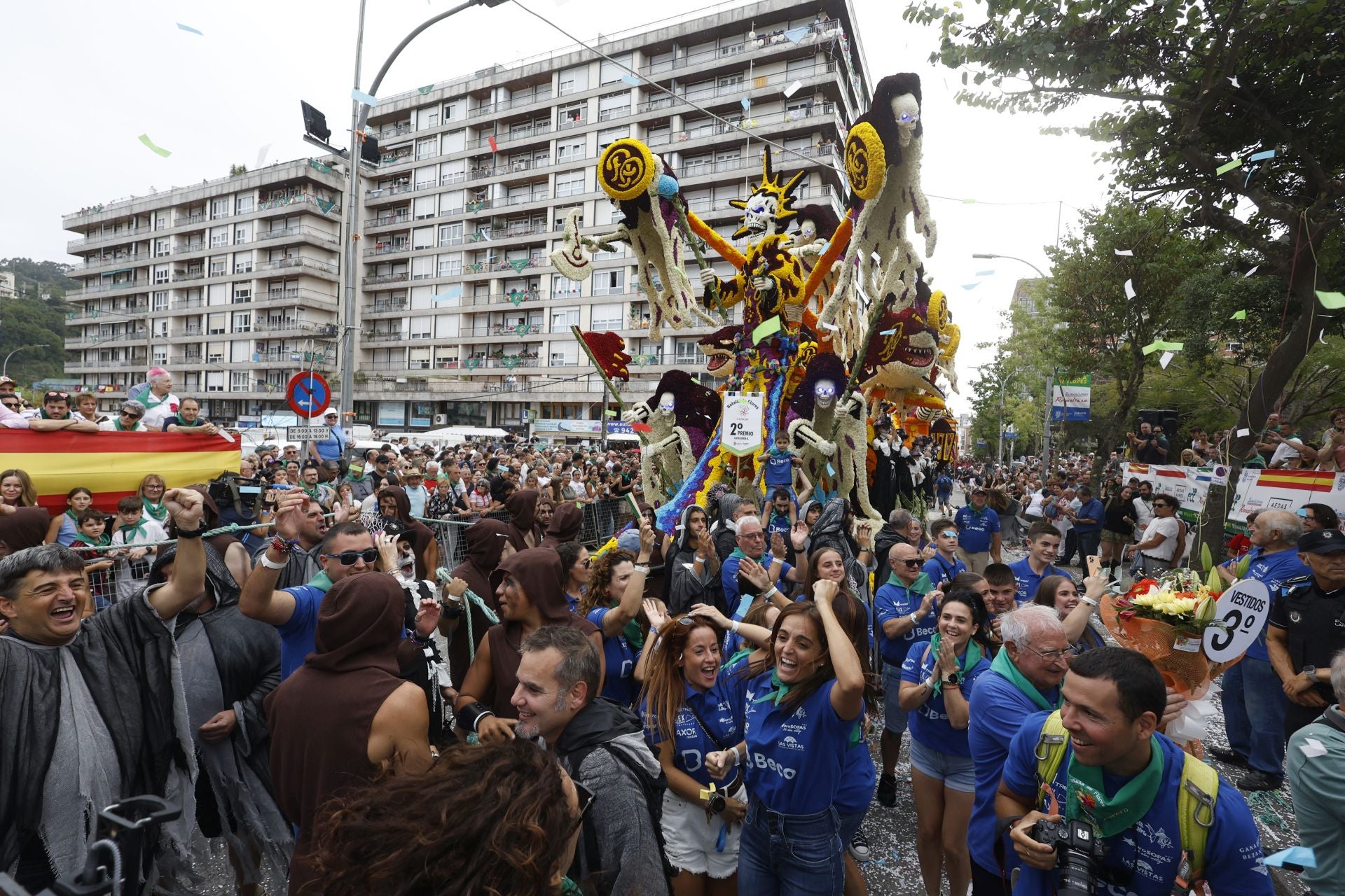 La Batalla de Flores de Laredo, en imágenes