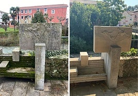 El antes y el después de las Placas del Hombre Pez en Liérganes.