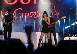 Actuación de Ana Guerra, en las pasadas fiestas de Torrelavega.