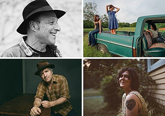 Guthrie Family Singers, Tim Easton y Katie Spencer en Cajas de Música