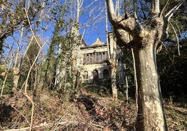 Villa Amalia y su entorno presentan un avanzado estado de abandono.