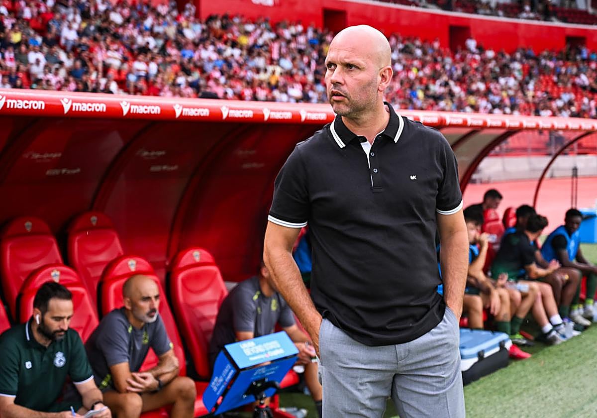 José Alberto durante el partido