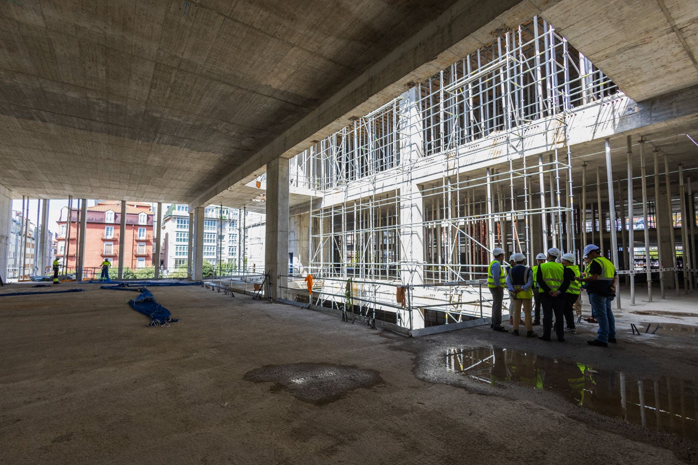 Imagen del espacio correspondiente a la segunda planta del futuro museo.