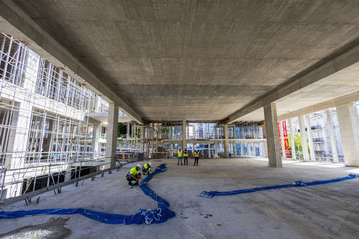Vista de la segunda planta.