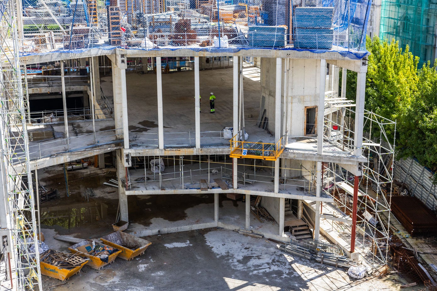 El esqueleto del nuevo Mupac