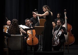 Imagen del homenaje de la Oscan al legado de Joaquín Rodrigo.