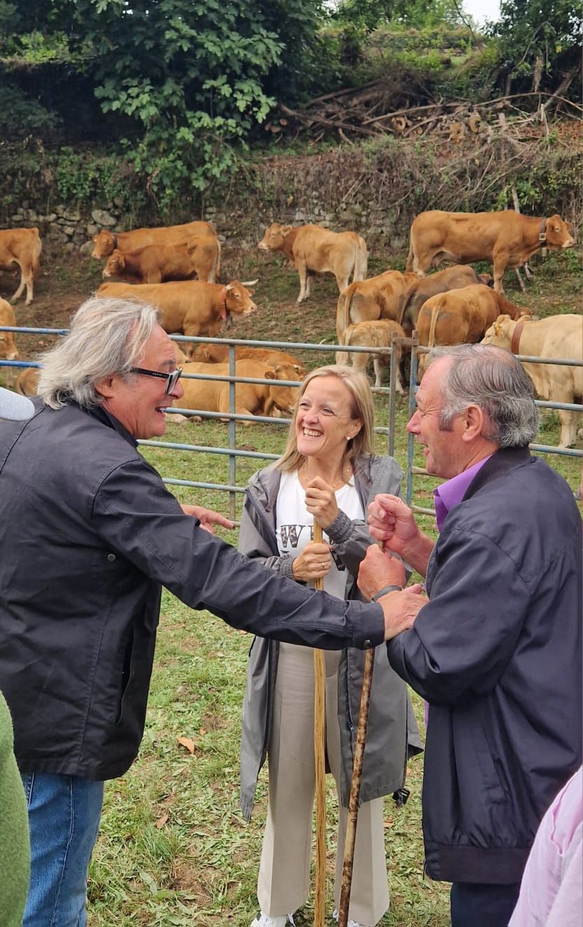 Juan Carlos García e Isabel Urrutia durante la jornada