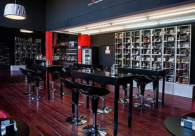 Zona de degustación.