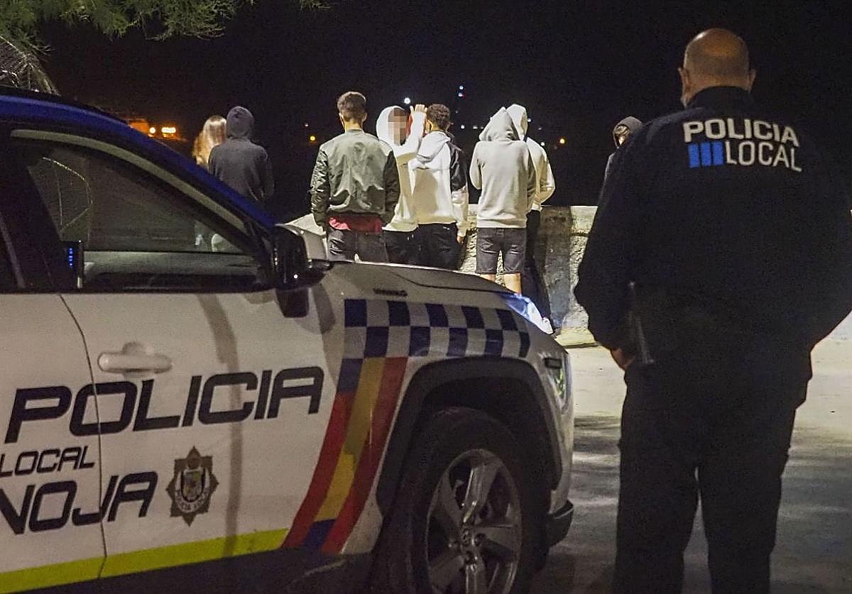 Imagen de archivo de la Policía Local de Noja.