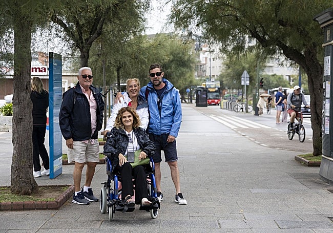 Enrique March, Rosa González, José Manuel Martínez e Inmaculada Blesa.