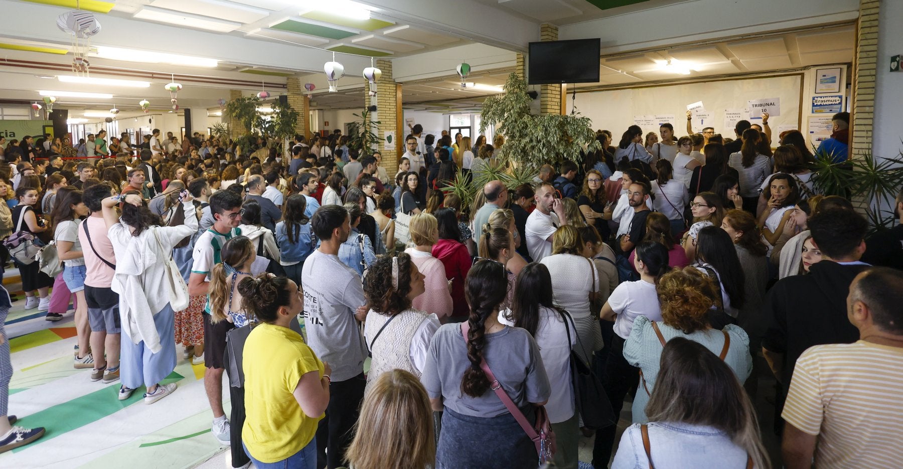 Oposiciones de Educación en Cantabria, celebradas el pasado mes de junio.