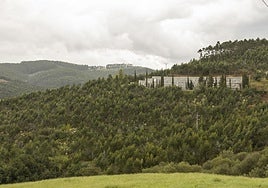 La ladera donde se construirá el futuro circuito de Bicicleta.