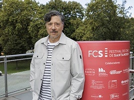 Carlos Bardem a su paso por el Festival de Cine de Santander, donde recogió el Faro Verde a la sostenibilidad