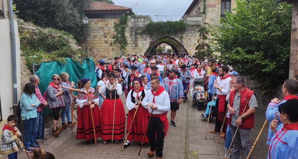 Los Torreones de Cartes fueron el punto de partida de la multitudinaria jornada.