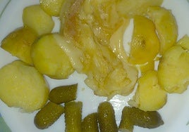 Aspecto final de la elaboración doméstica de esta receta.