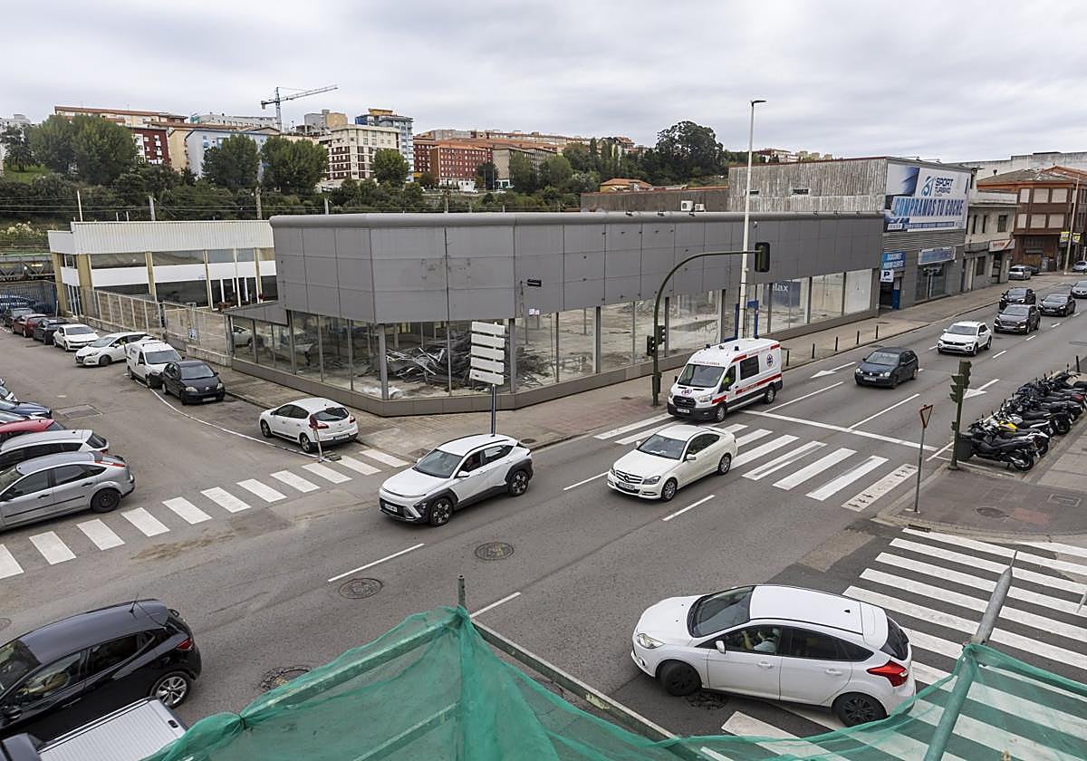 El terreno donde se implantará la marca se ubica al final de la calle Castilla, casi a la altura de La Marga.